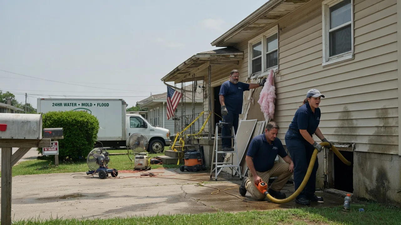 Water Damage Repair in Austinburg, OH near me